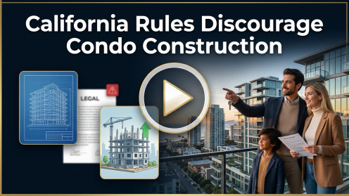 California Rules Discourage Condo Construction | San Clemente 92672 is not just a ZIP code. It is a lifestyle. If you are looking for a trusted expert in San Clemente 92672,
